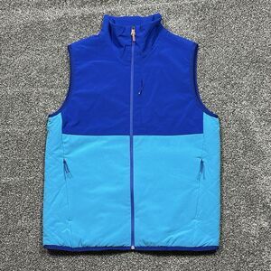 NEW Vineyard Vines Performance Marine‎ Air Golf Vest Blue Ocean Reef Mens Small